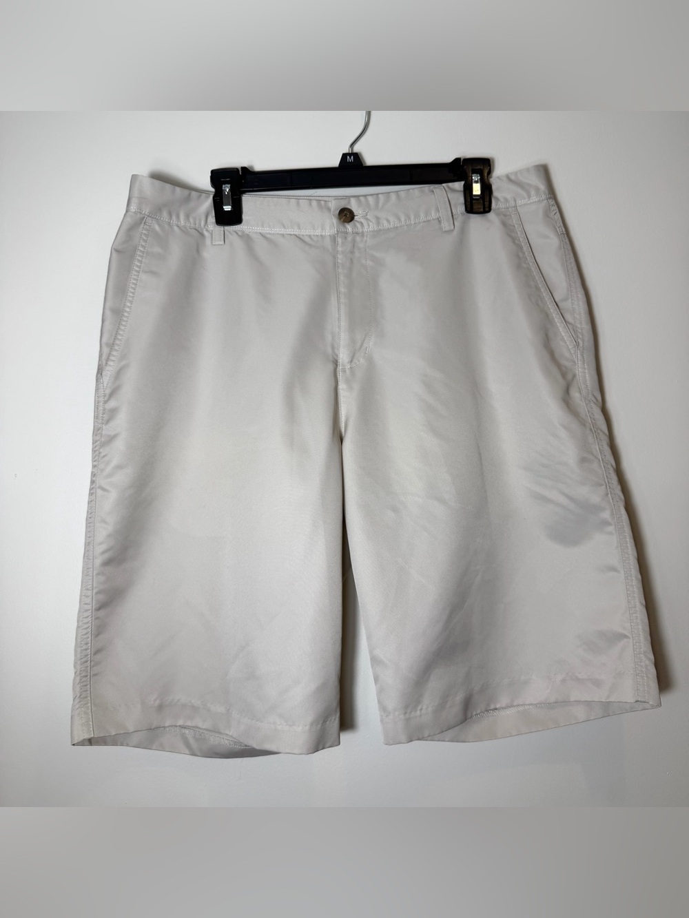 Addidas Climalite Men's Light Tan Athletic/Golf Shorts Size 34